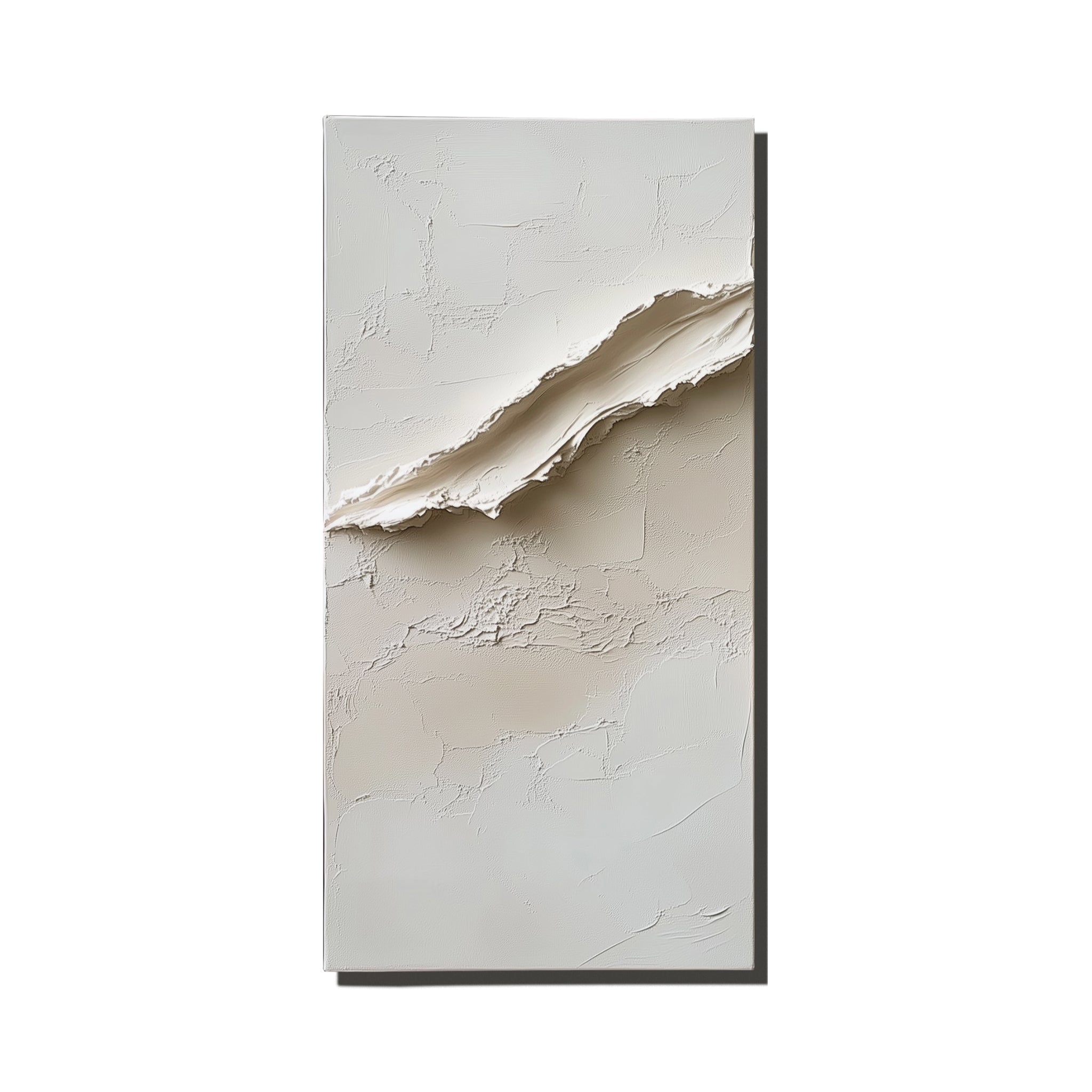 Textured Abstract Minimalist Diptych Painting