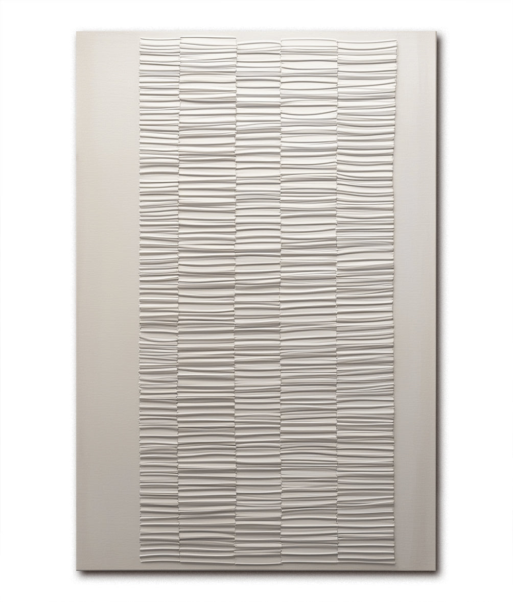 Wabi-Sabi Inspired Handmade Wall Art - Modern 3D Abstract Home Decor