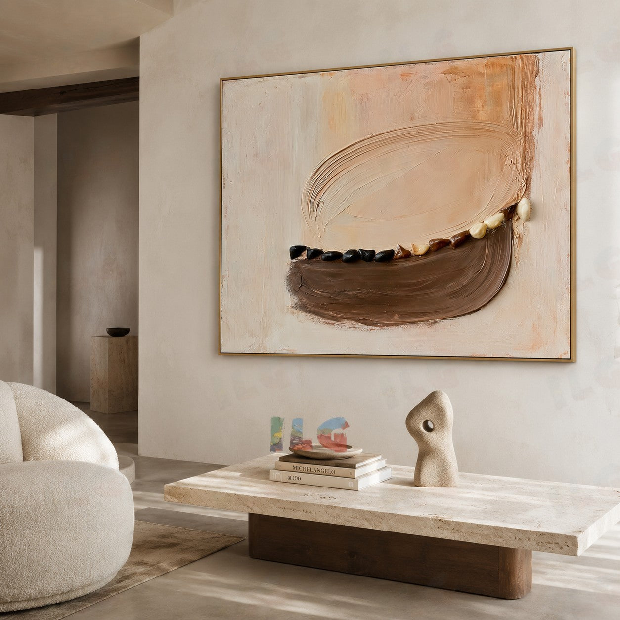 Arc Rhythm – Sculpted Motion Minimal Wall Art