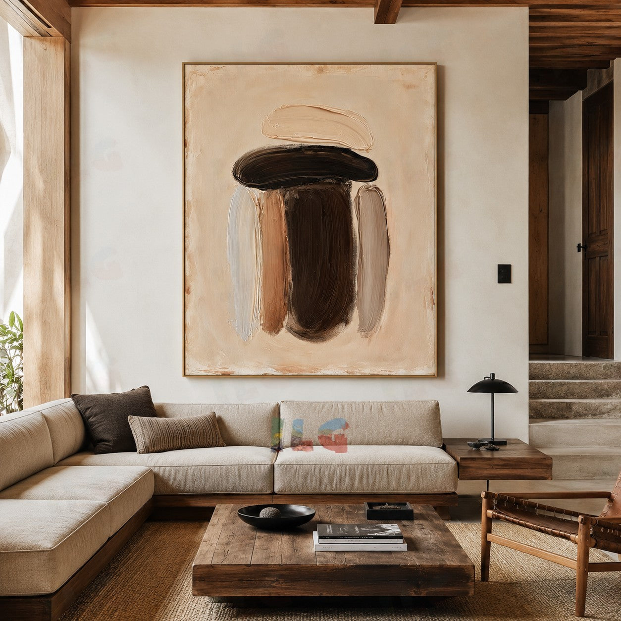 Inner Column – Minimal Form Balance Acoustic Wall Art