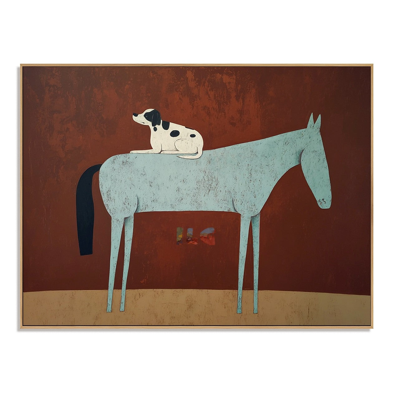 Rustic Companion Horse – Animal Wall Art