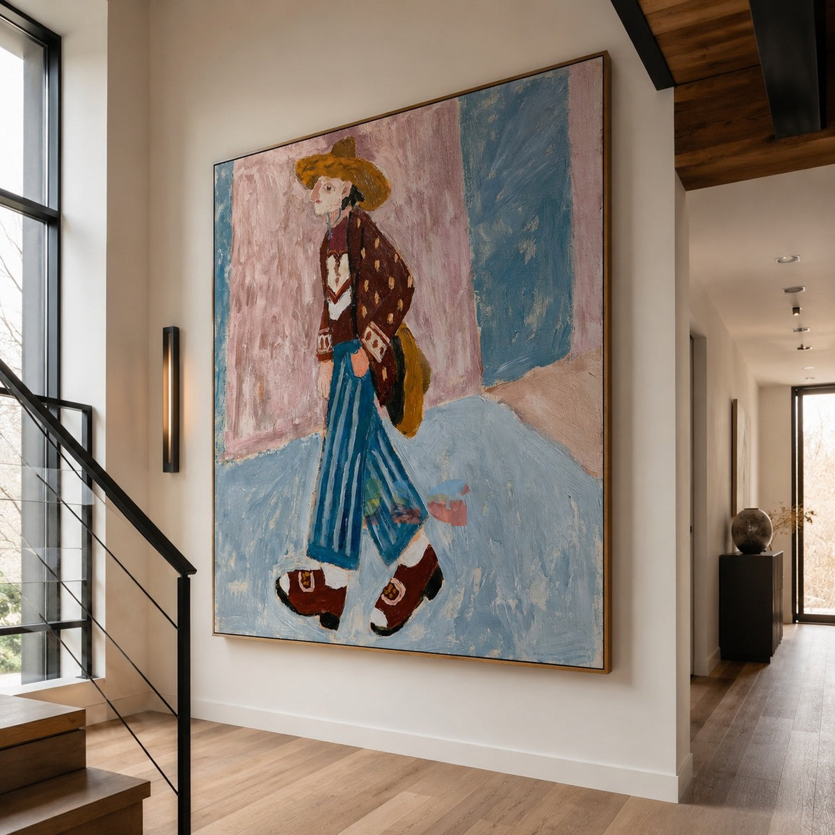 Autumn Stroll – Vintage Fashion Figurative Wall Art