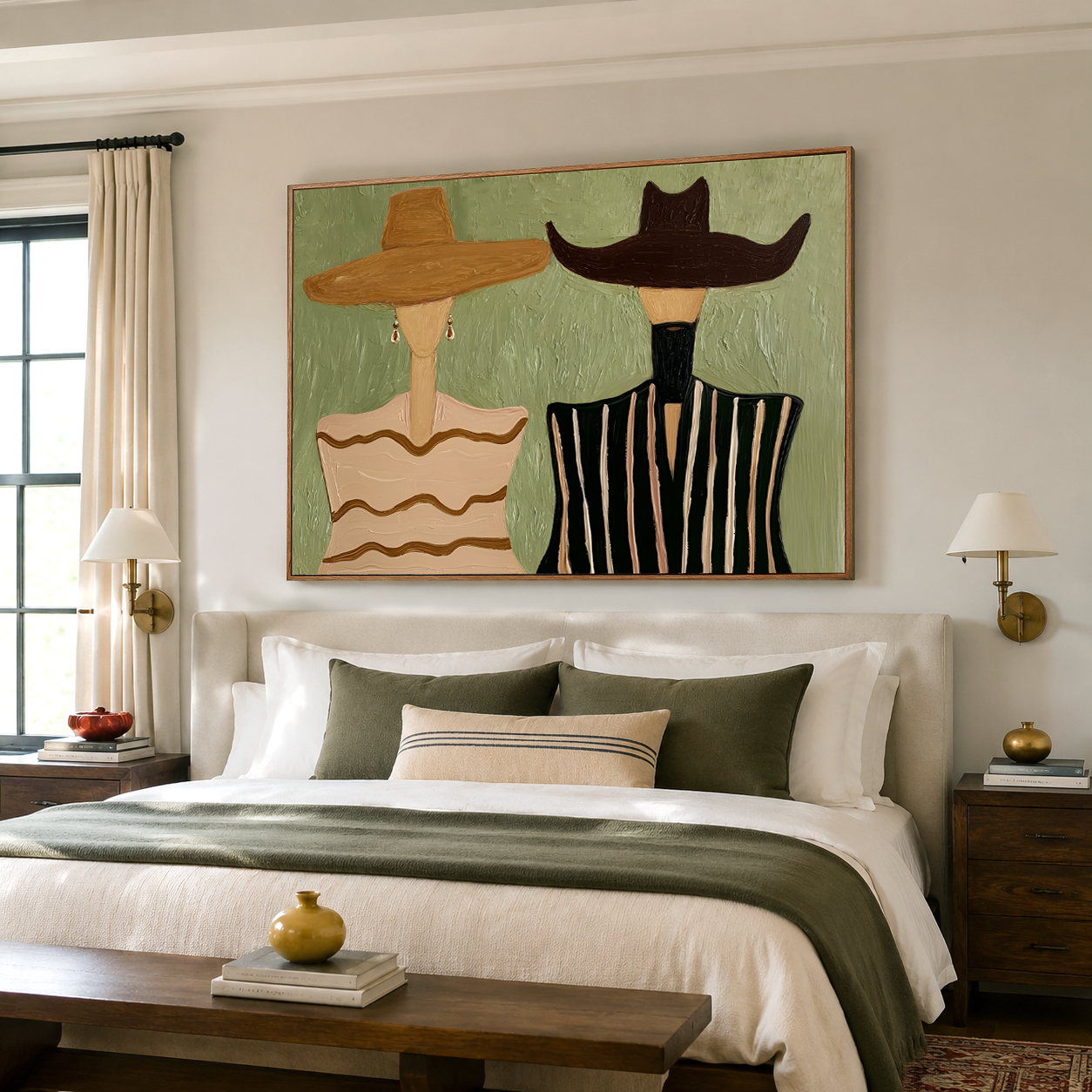 Kindred Horizons - Modern Figurative Wall Art