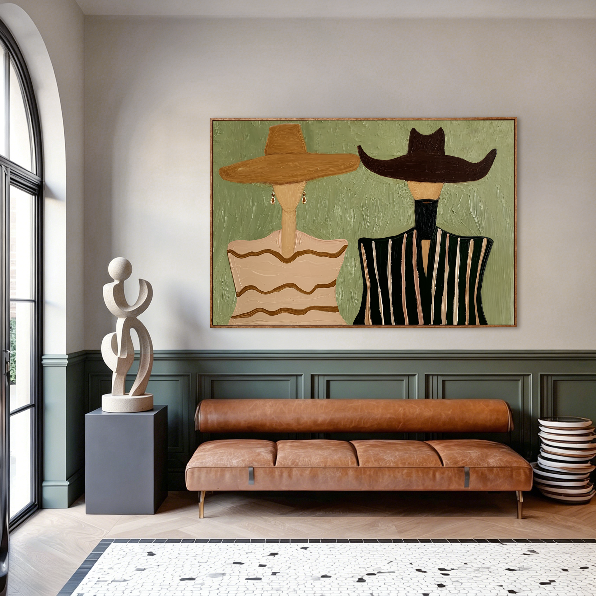 Kindred Horizons - Modern Figurative Wall Art