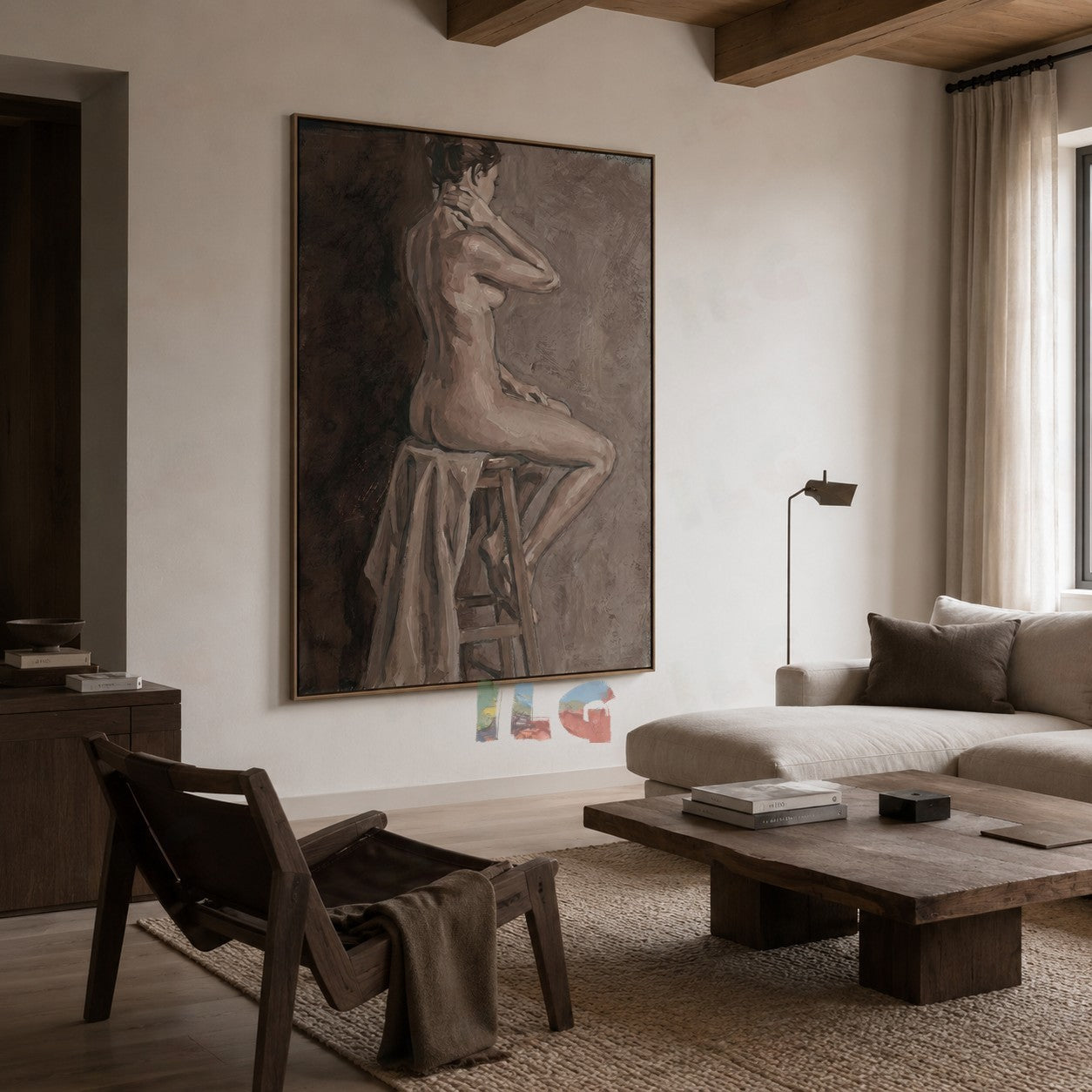 Quiet Contemplation – Figurative Wall Art
