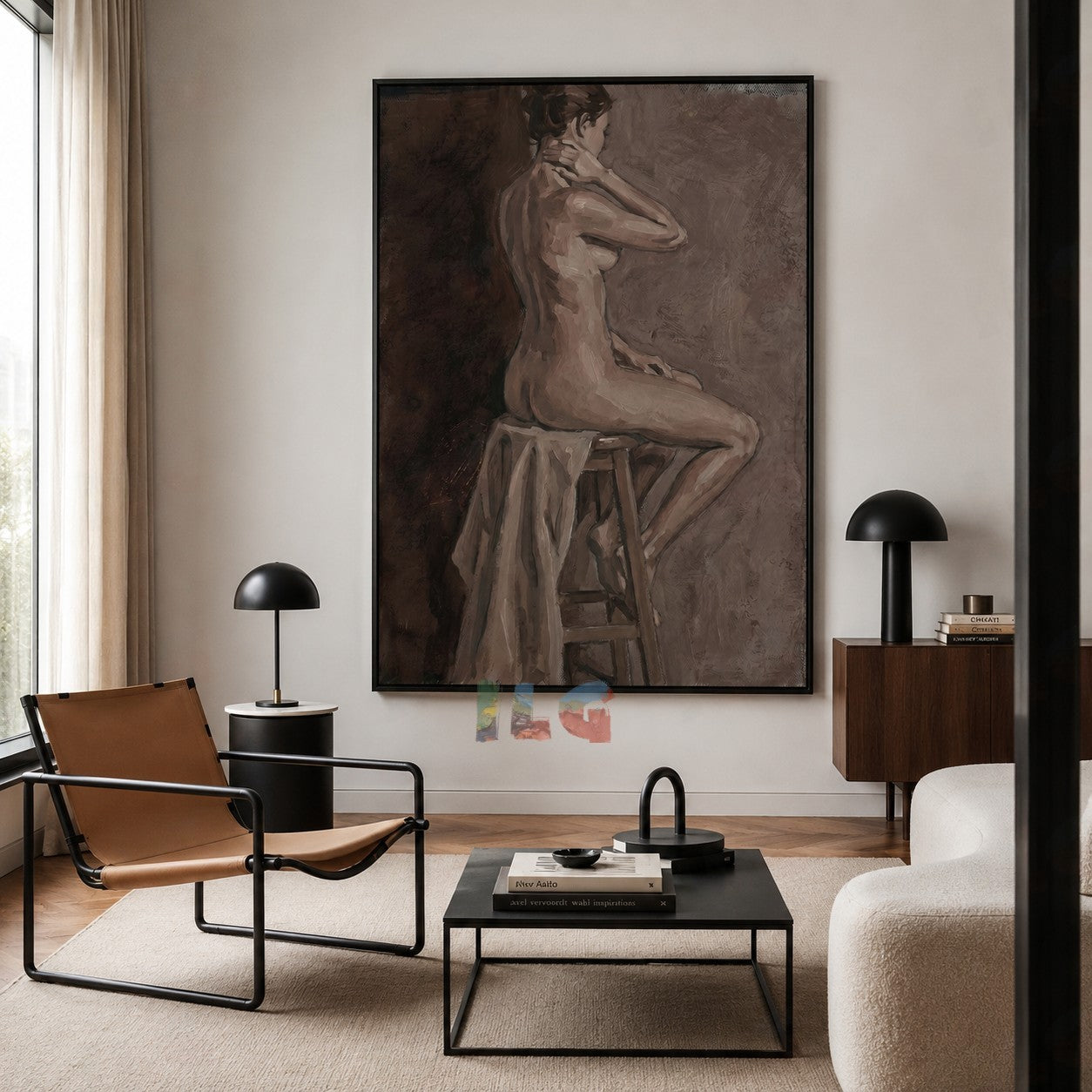 Quiet Contemplation – Figurative Wall Art