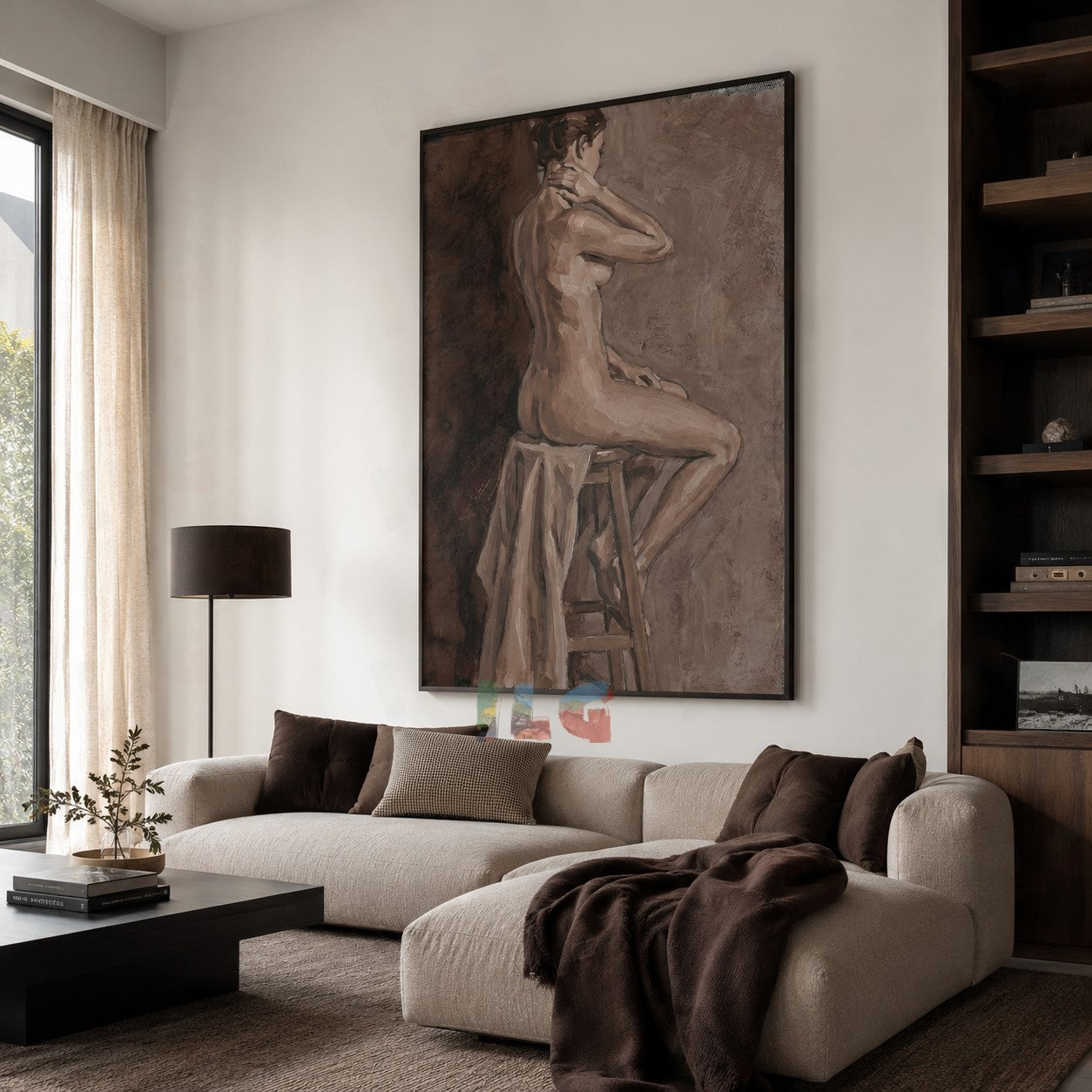 Quiet Contemplation – Figurative Wall Art