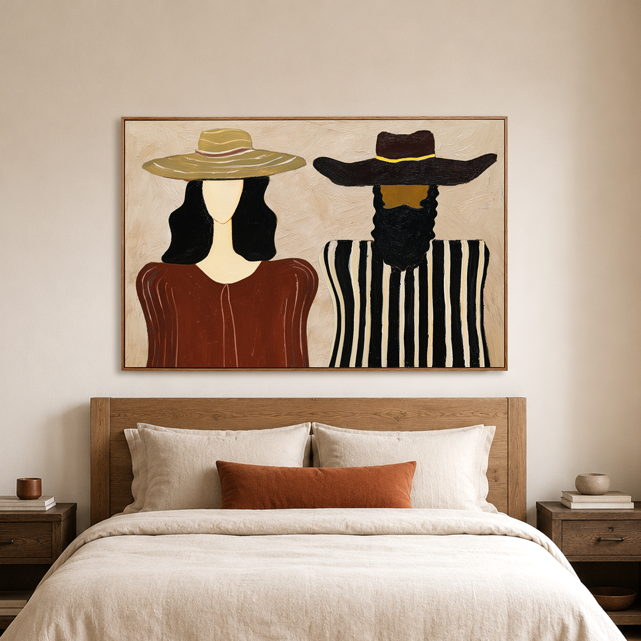 Shared Seasons - Modern Figurative Wall Art