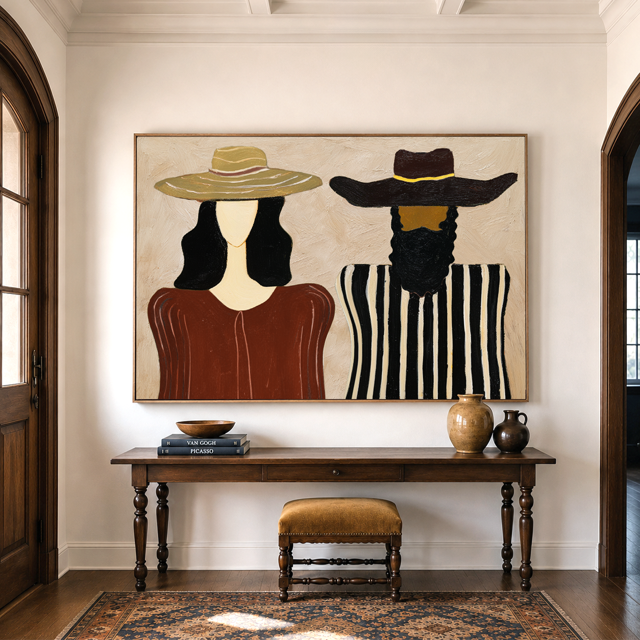 Shared Seasons - Modern Figurative Wall Art