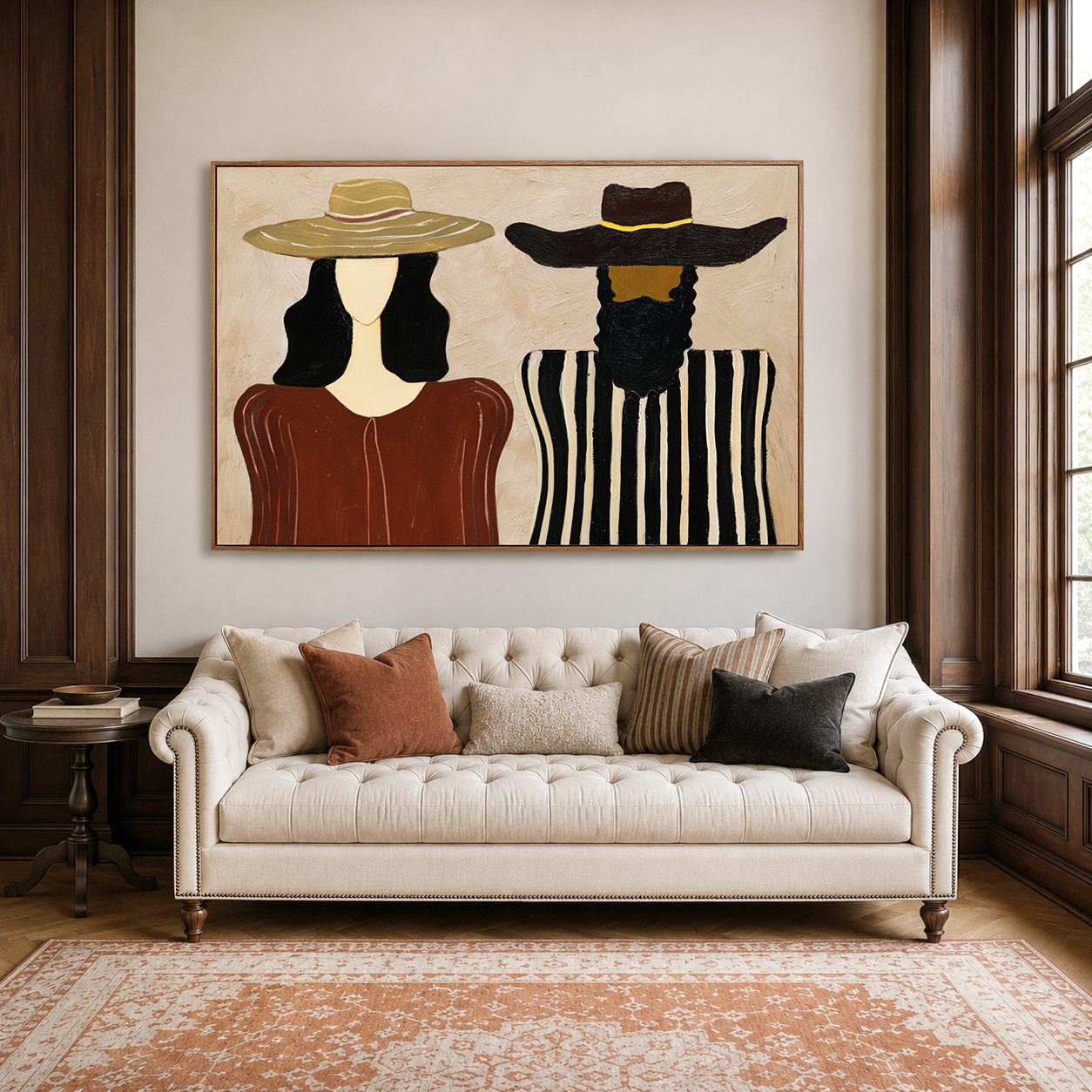 Shared Seasons - Modern Figurative Wall Art