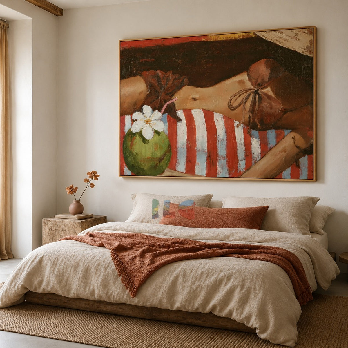 Summer Reverie – Coastal Lifestyle Figurative Wall Art