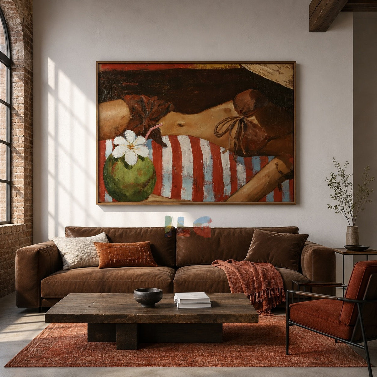 Summer Reverie – Coastal Lifestyle Figurative Wall Art
