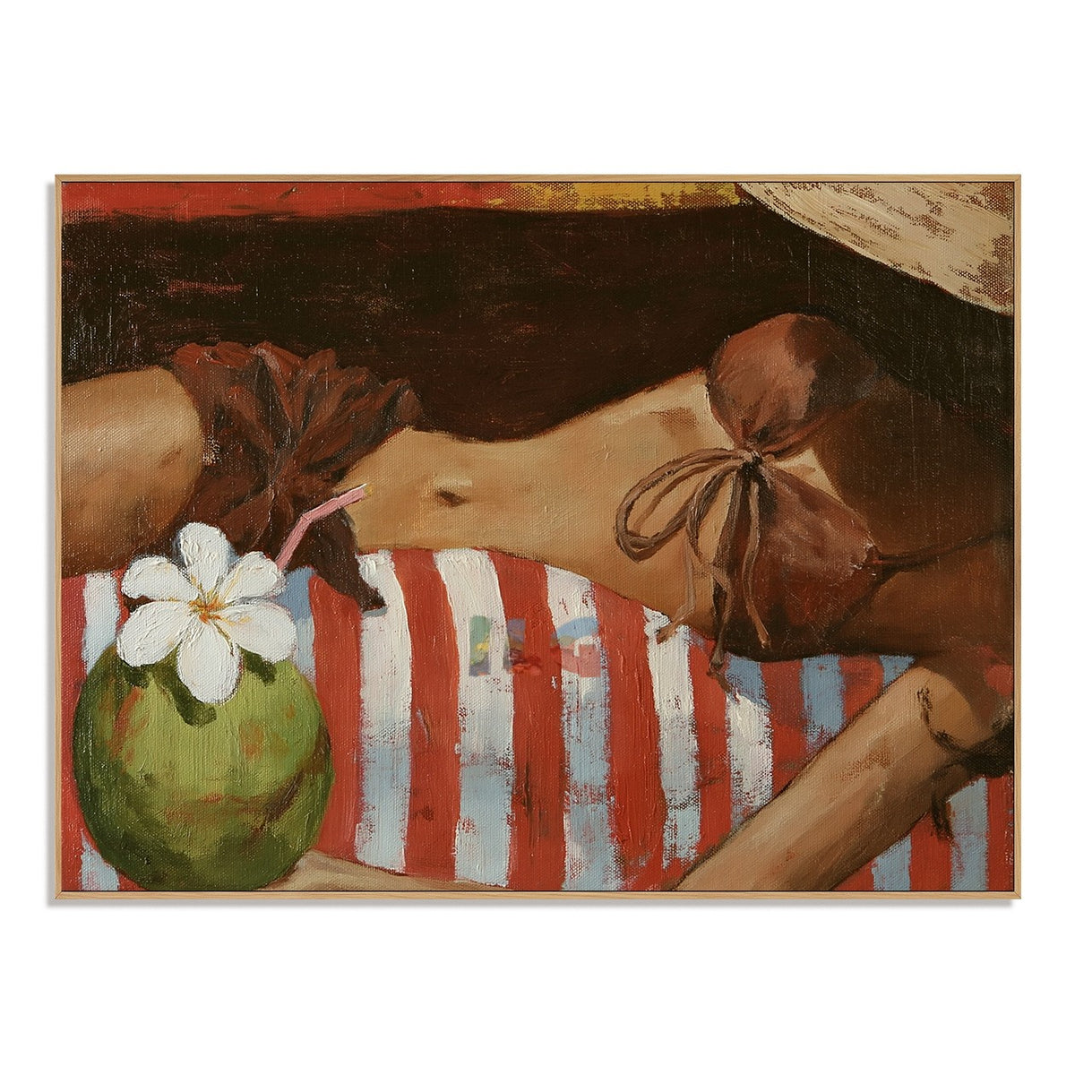 Summer Reverie – Coastal Lifestyle Figurative Wall Art