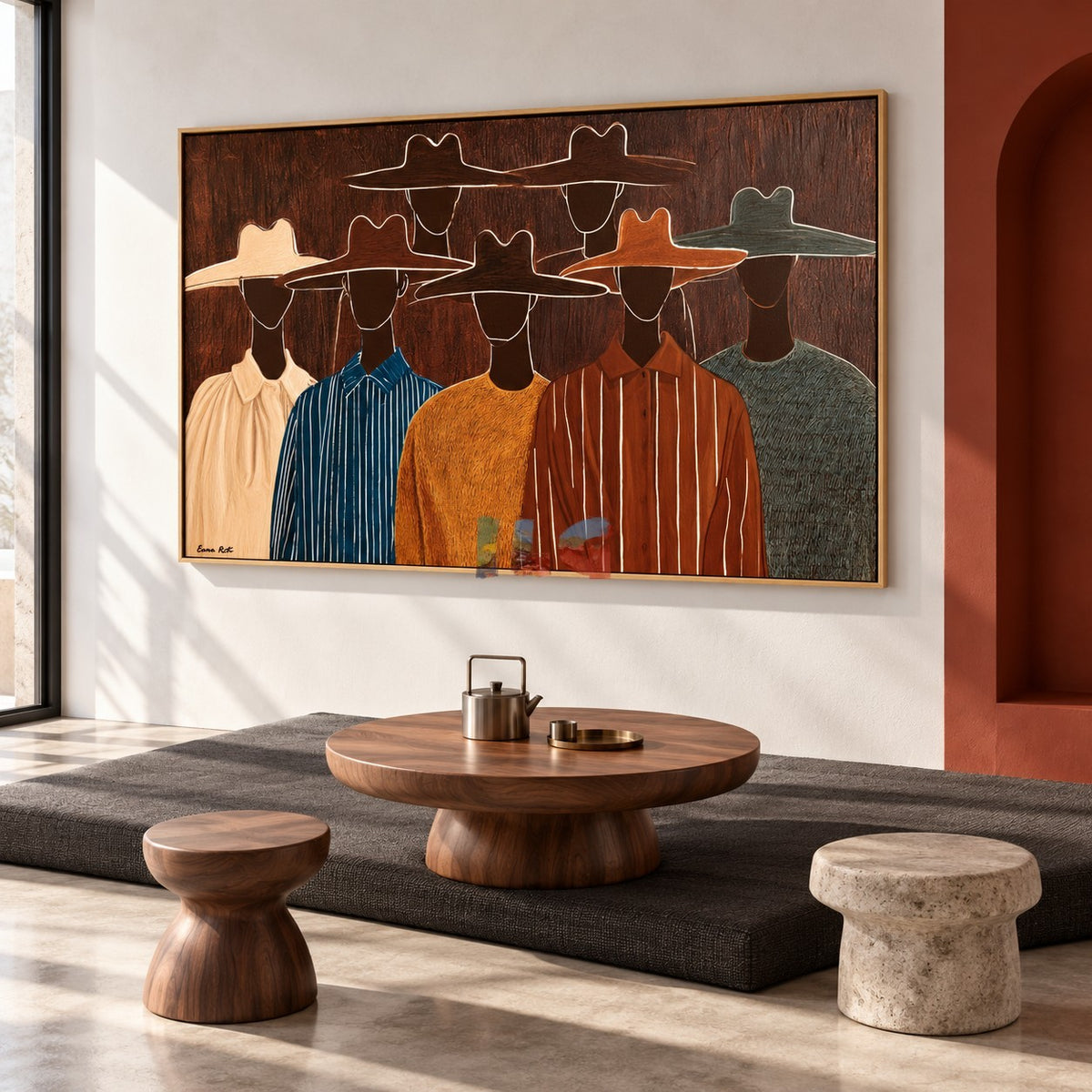 Sundown Syndicate – Western Cowboy Figurative Wall Art