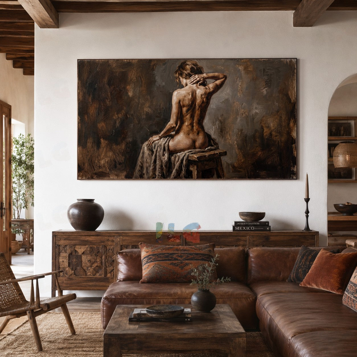Velvet Silence – Figurative Nude Wall Art