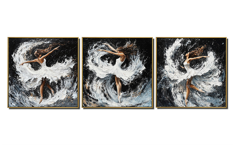 Grace in Motion: Ballet Triptych