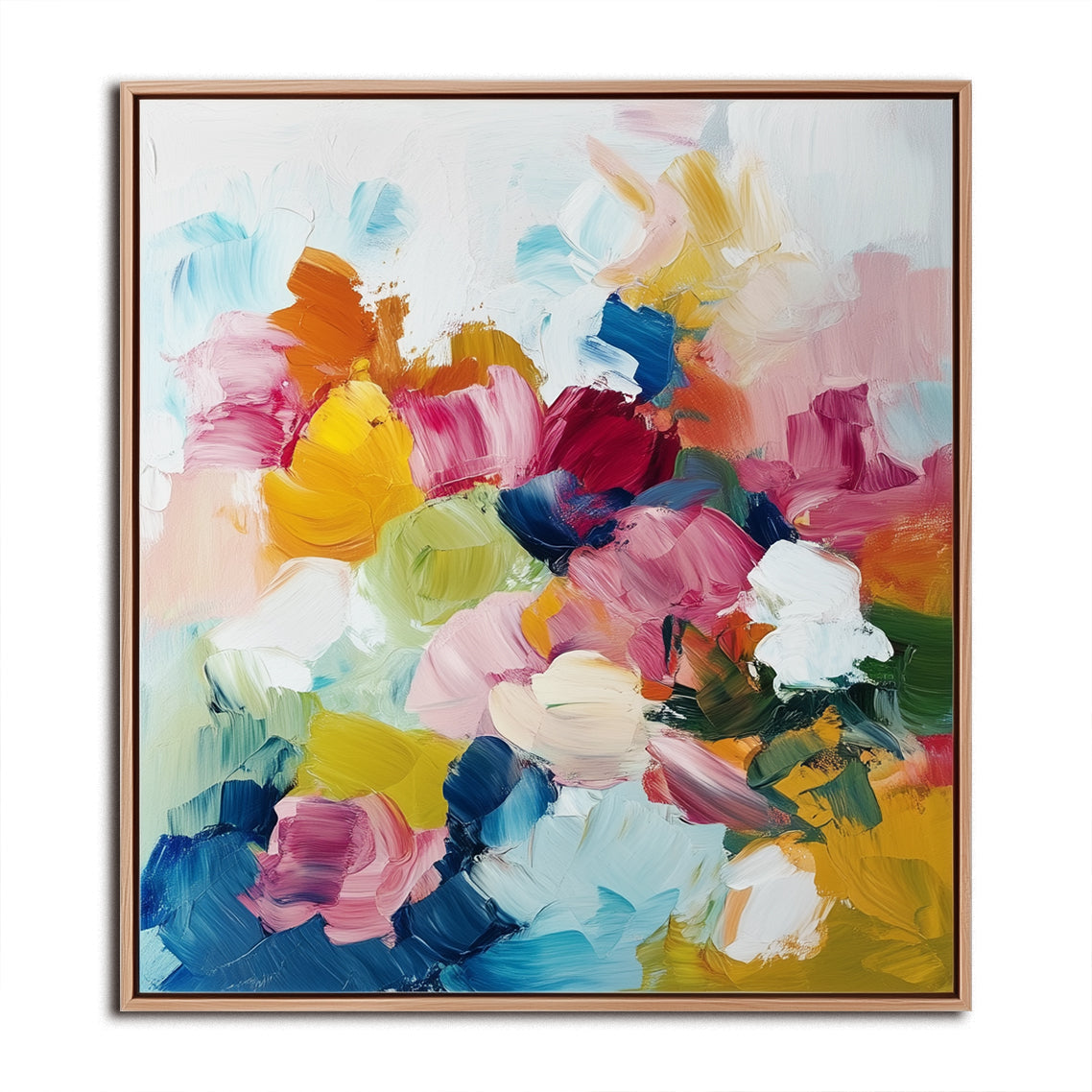 Vivid Bloom: Abstract Floral Art