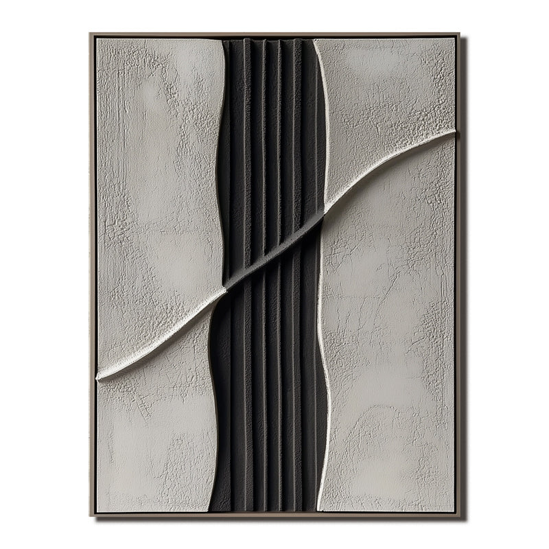 Intersected Neutral Wall Art