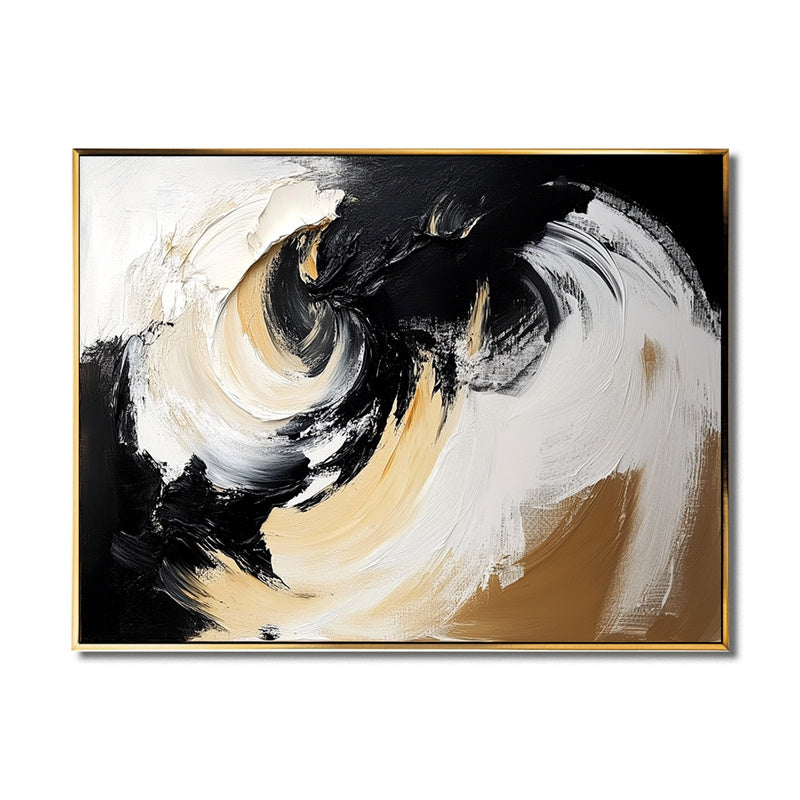 Dynamic Abstract Swirl Art