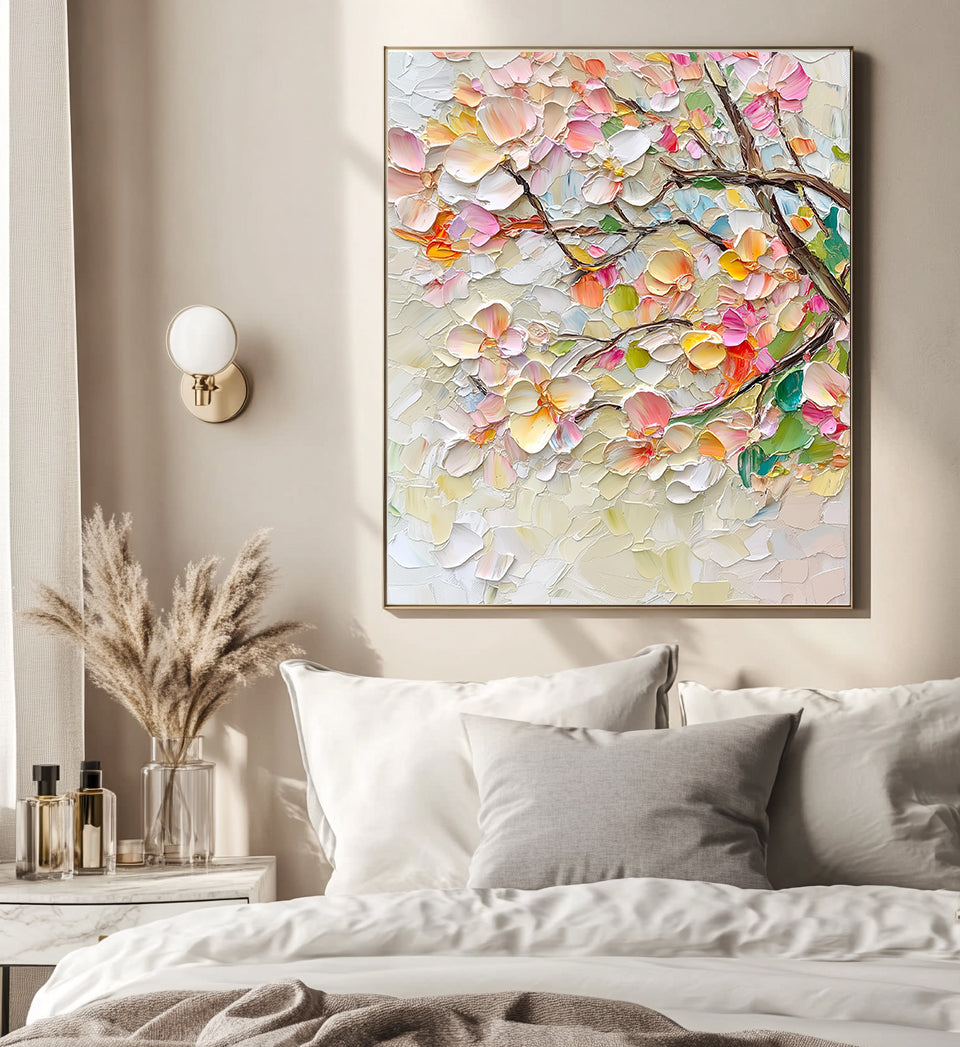 Blossoming Harmony: Abstract Art