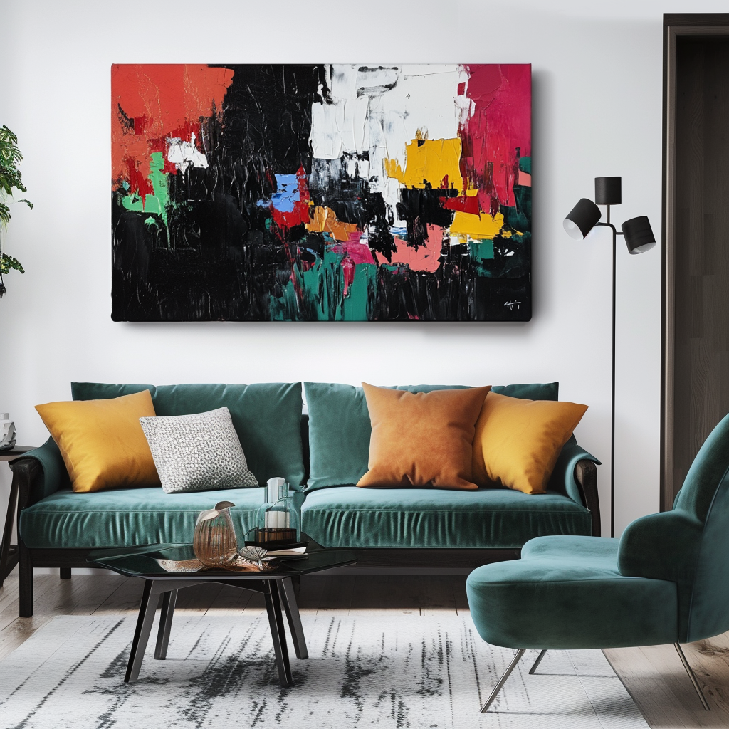 Urban Rhythm - Abstract Canvas Art