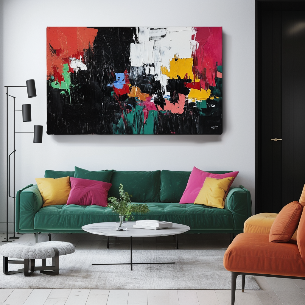 Urban Rhythm - Abstract Canvas Art