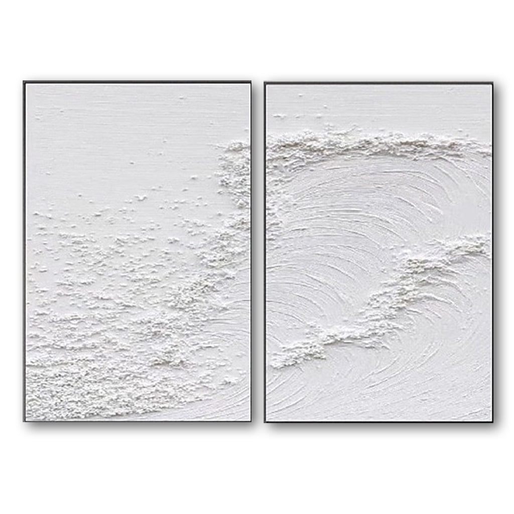 Which Artists at IrisLeeGallery Excel in Wabi Sabi Ocean Abstracts?