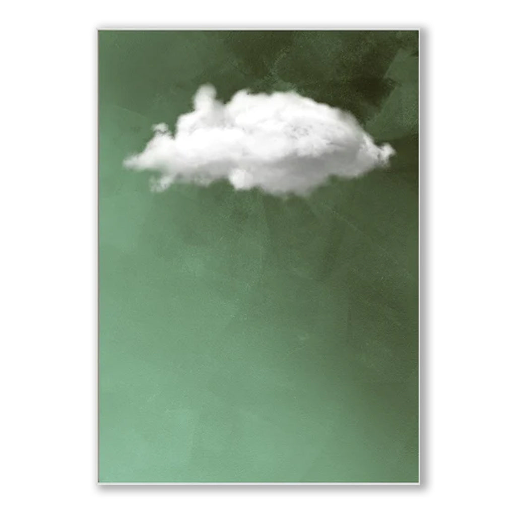 Sage Green Cloud Decor - Solitary Dream