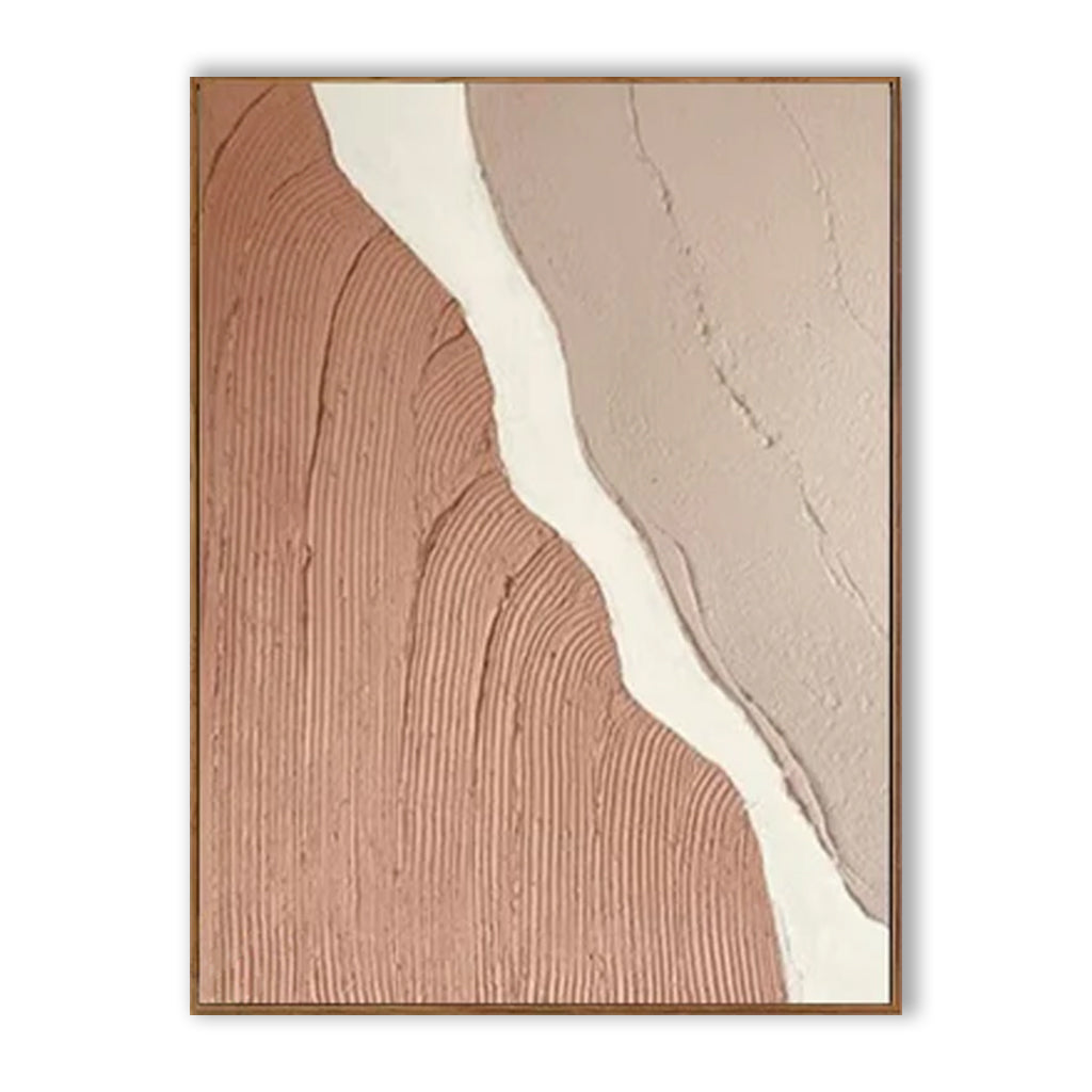 Earth Tones Abstract Flow