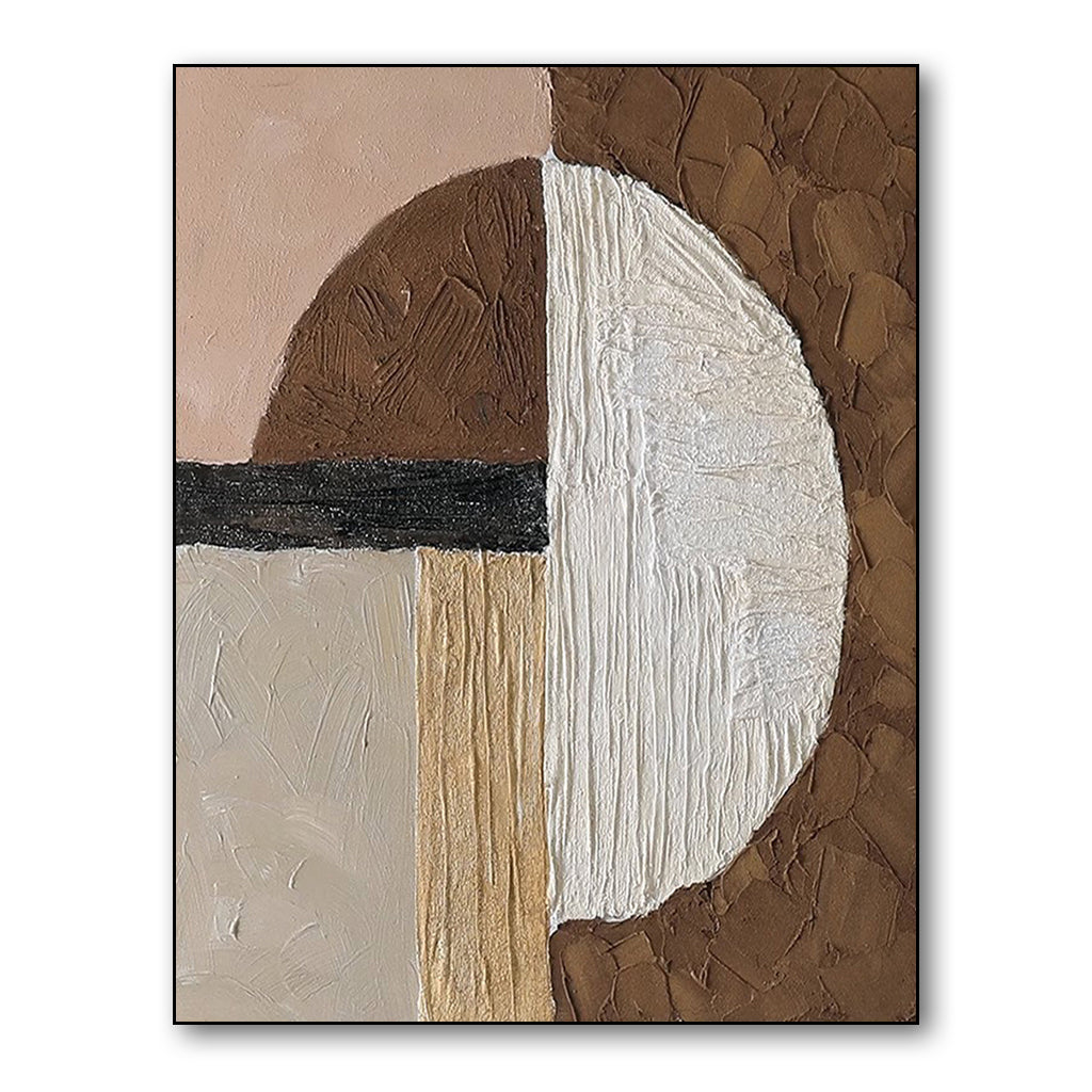 Wabi Sabi Wall Art Abstract Art - BALANCED HARMONY
