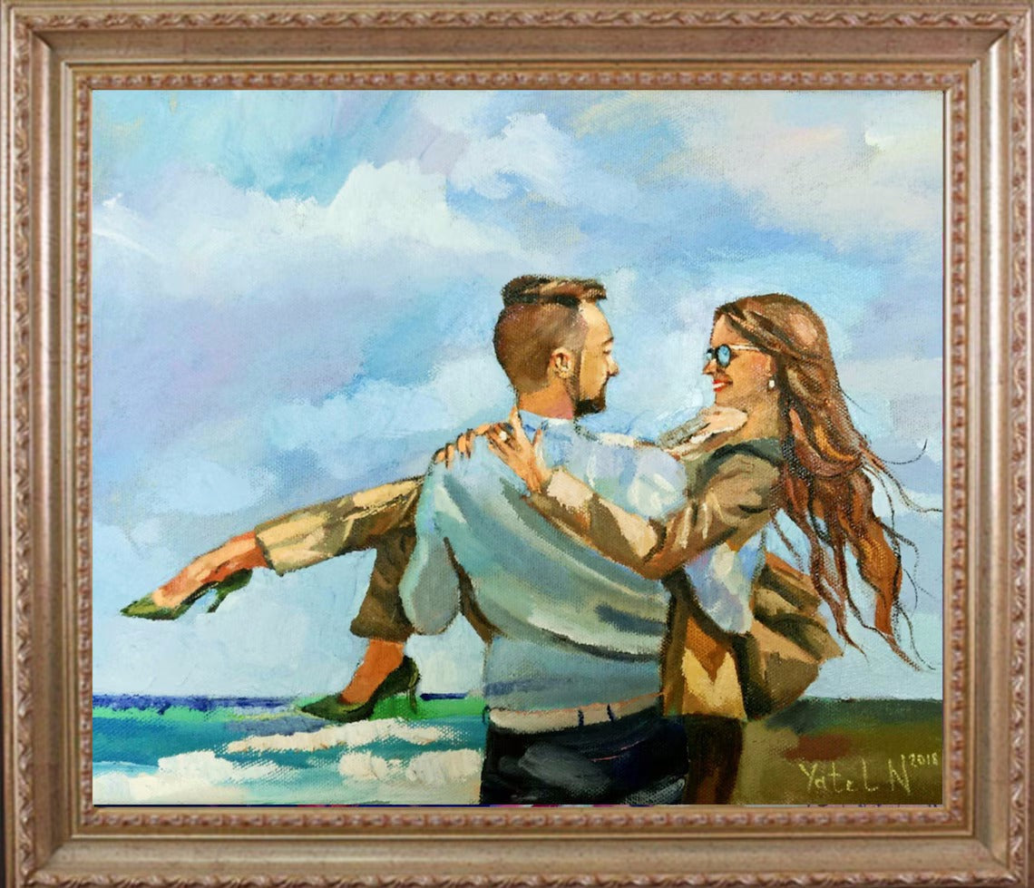 Custom Oil Painting Portraits from Your Photos - Family & Pets#3