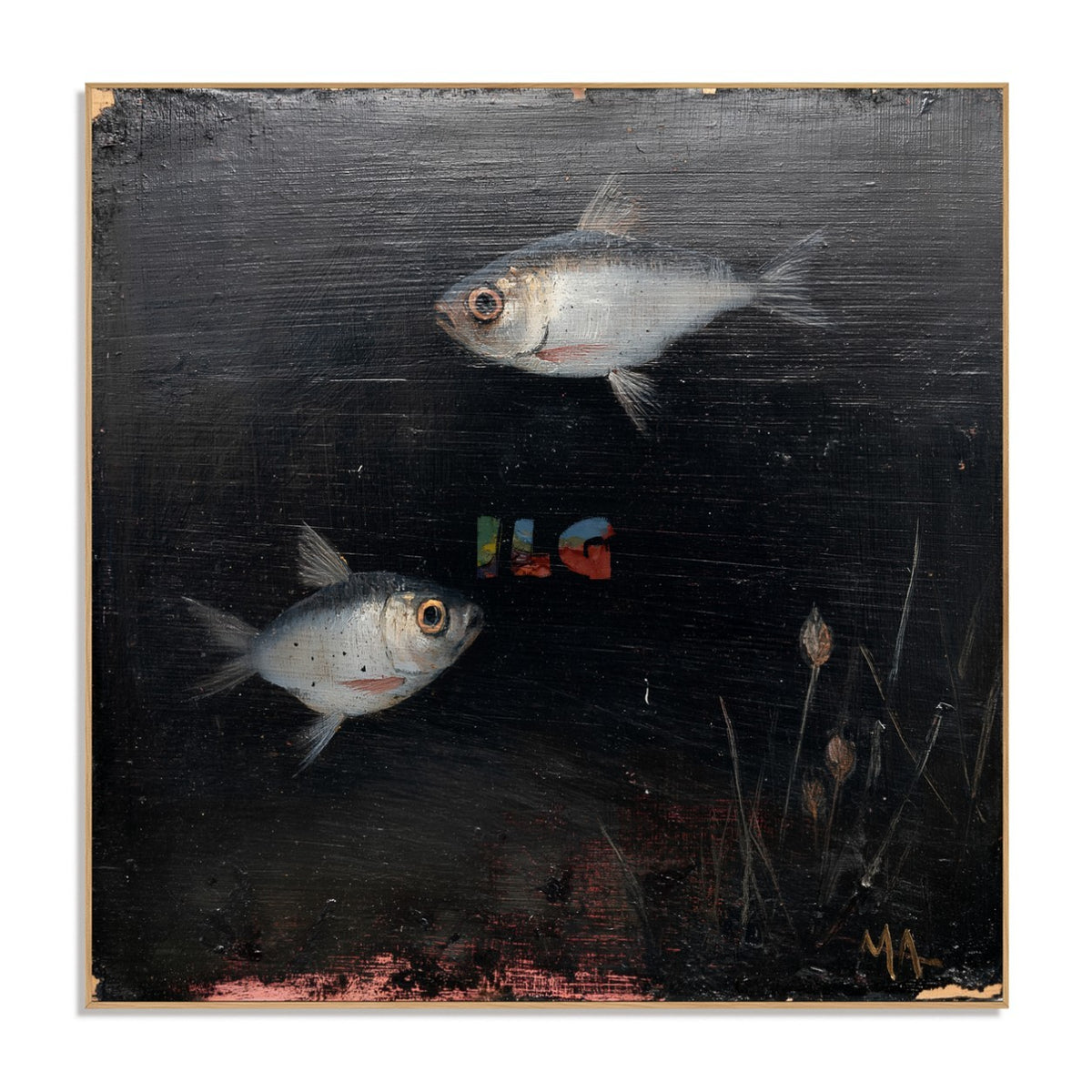 Midnight Drifters – Vintage Fish Figurative Wall Art