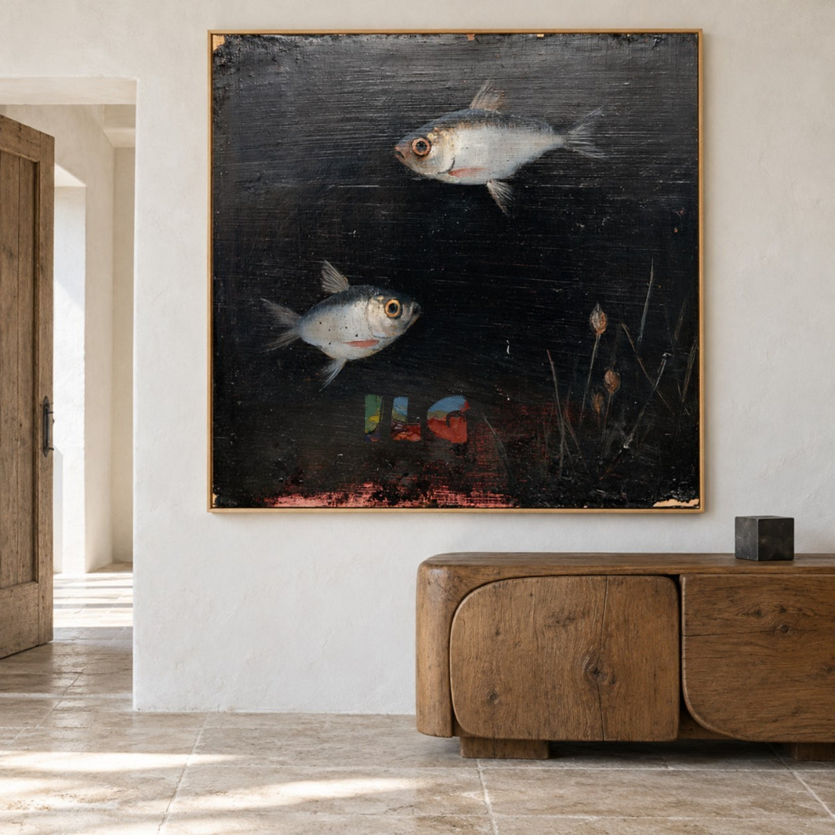 Midnight Drifters – Vintage Fish Figurative Wall Art