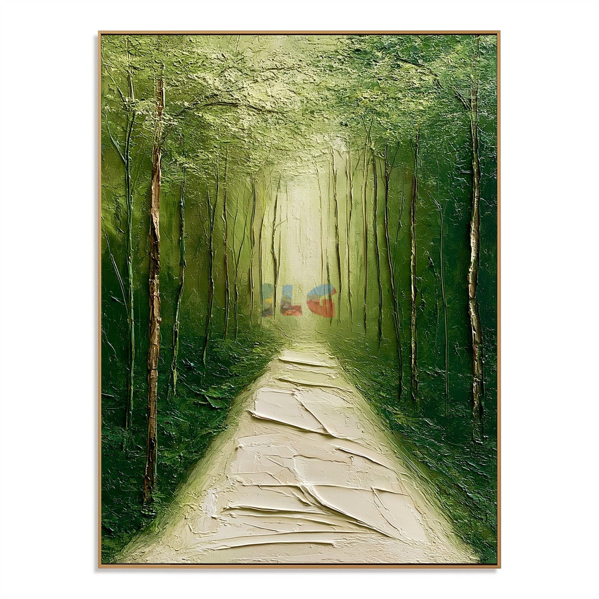 Verdant Forest Path – Landscape Wall Art