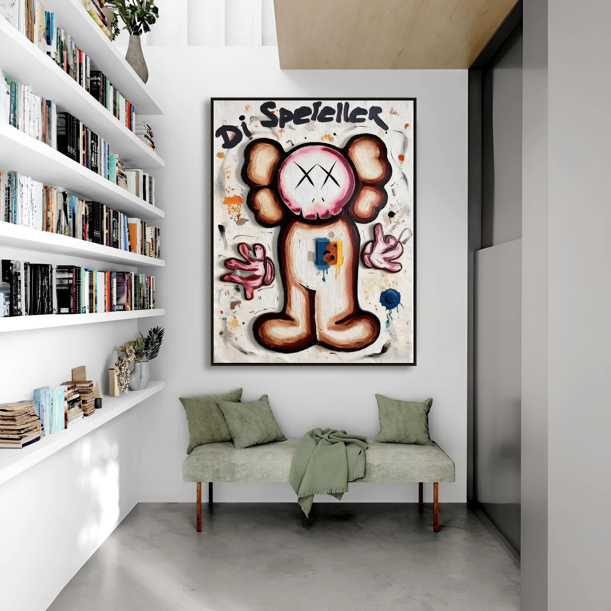 Di Speller – Playful Contemporary Character Artwork