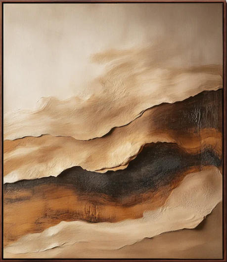 special payment link for Golden Horizon with Wood Frame at size 44"x40"