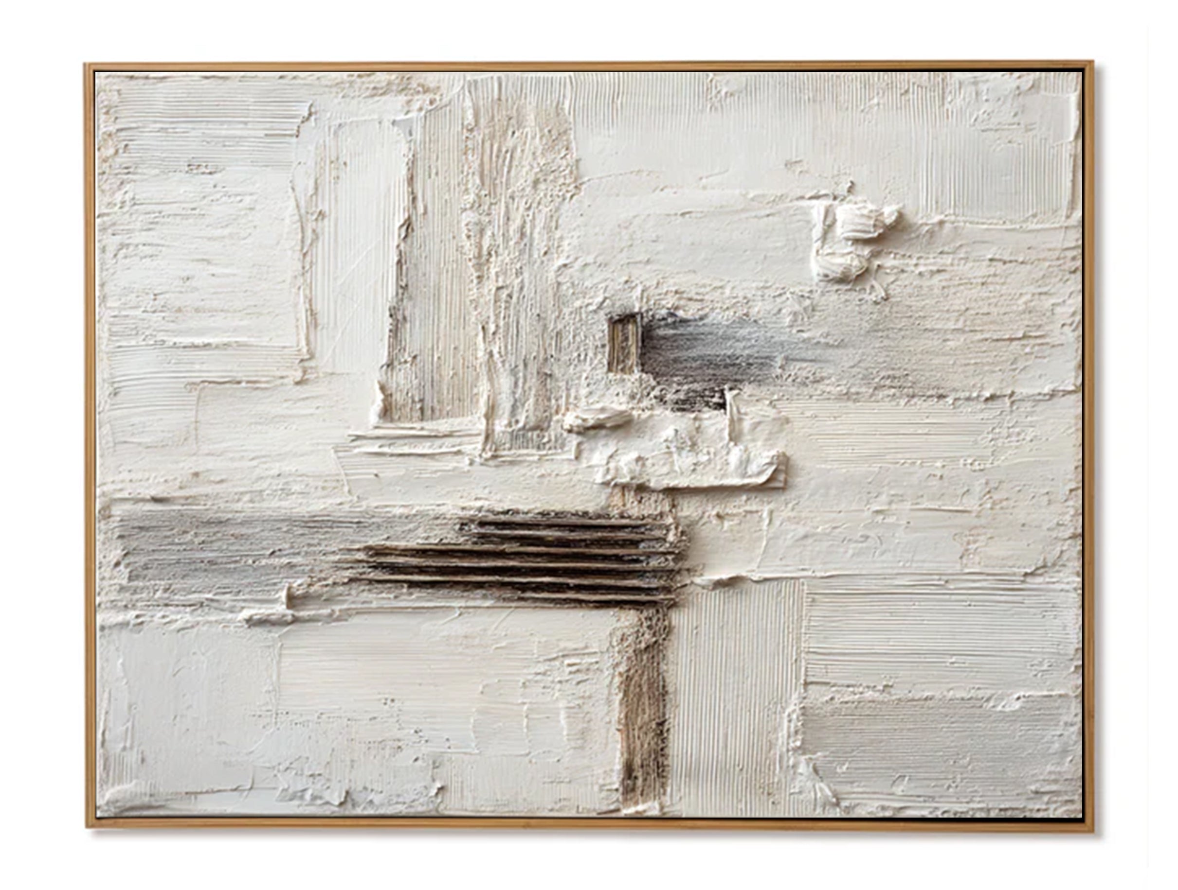 special payment link for Layered Stillness with Wooden frame at size 31 inches length 41 inches wide