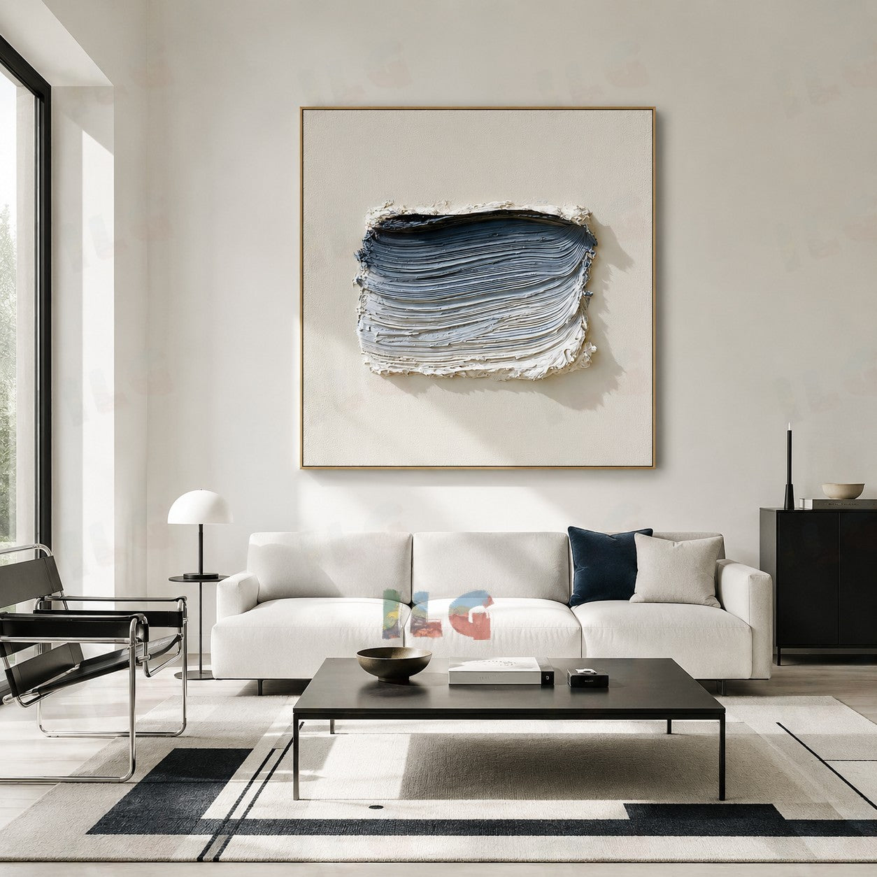 Coastal Rhythm – Modern Textured Wall Art