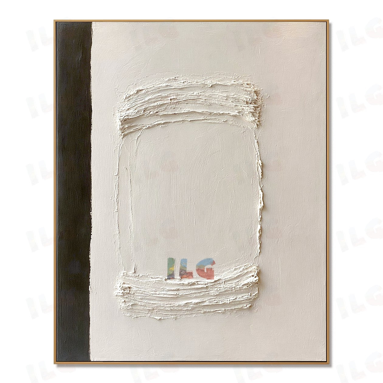 Monolith Quiet Frame – Minimal Textured Wall Art