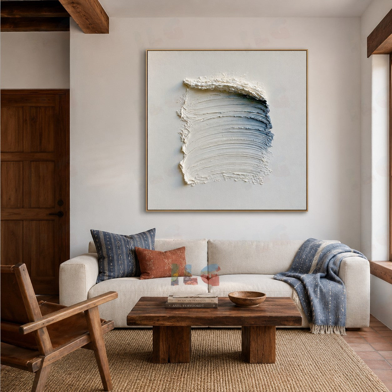 Ocean Mist – Modern Textured Wall Art