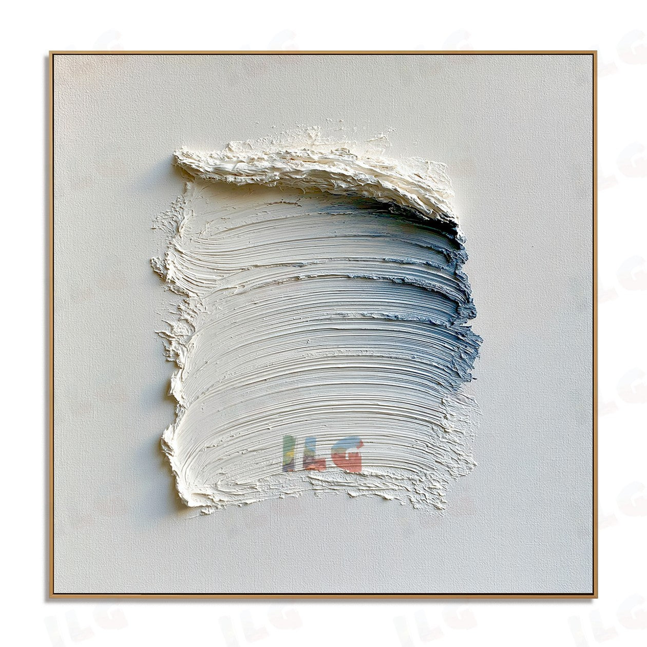 Ocean Mist – Modern Textured Wall Art