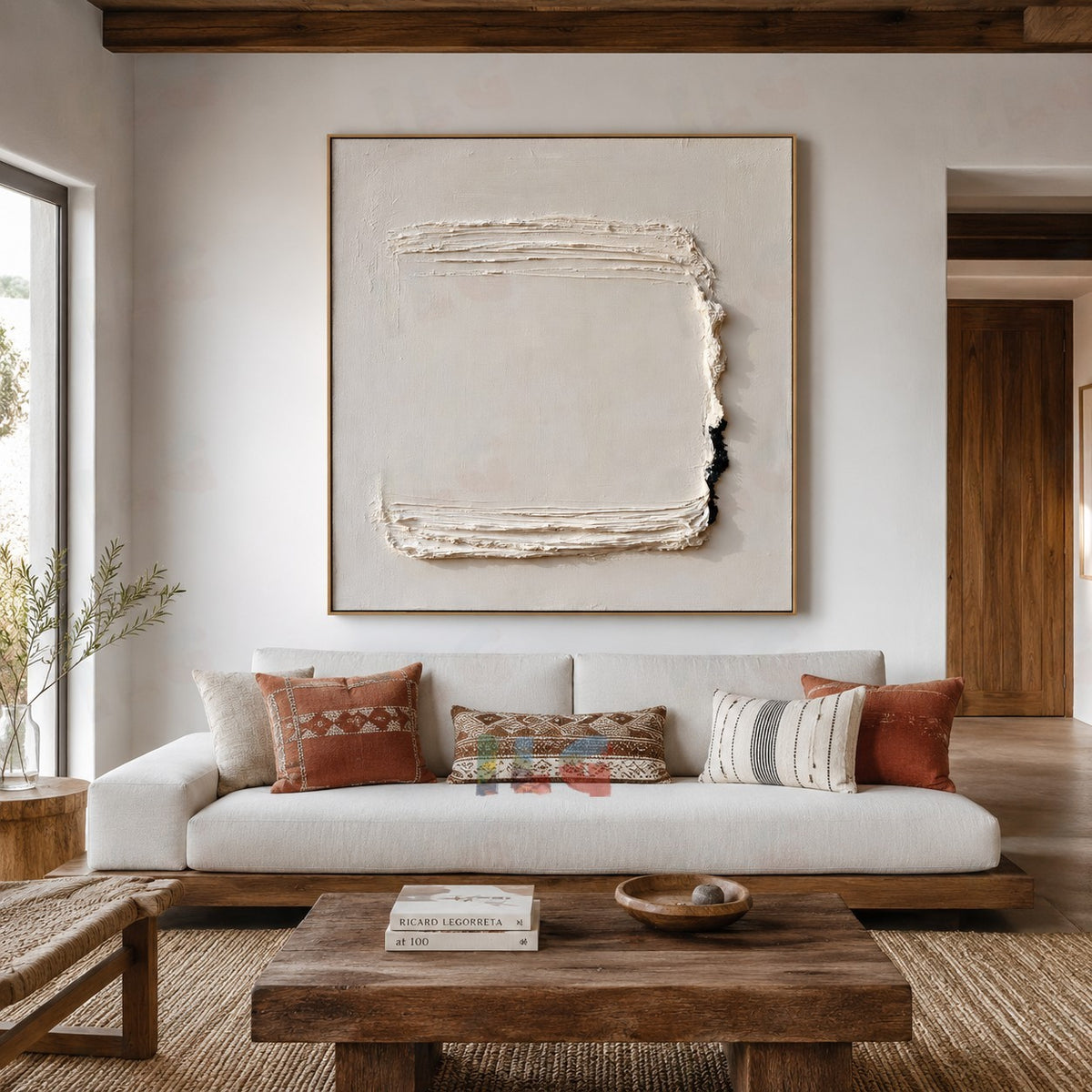 Silent Edge – Minimal Textured Wall Art