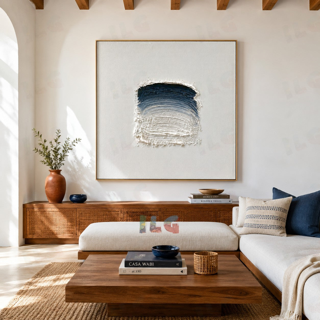 Still Form Drift – Minimal Sculpted Texture Abstract Wall Art
