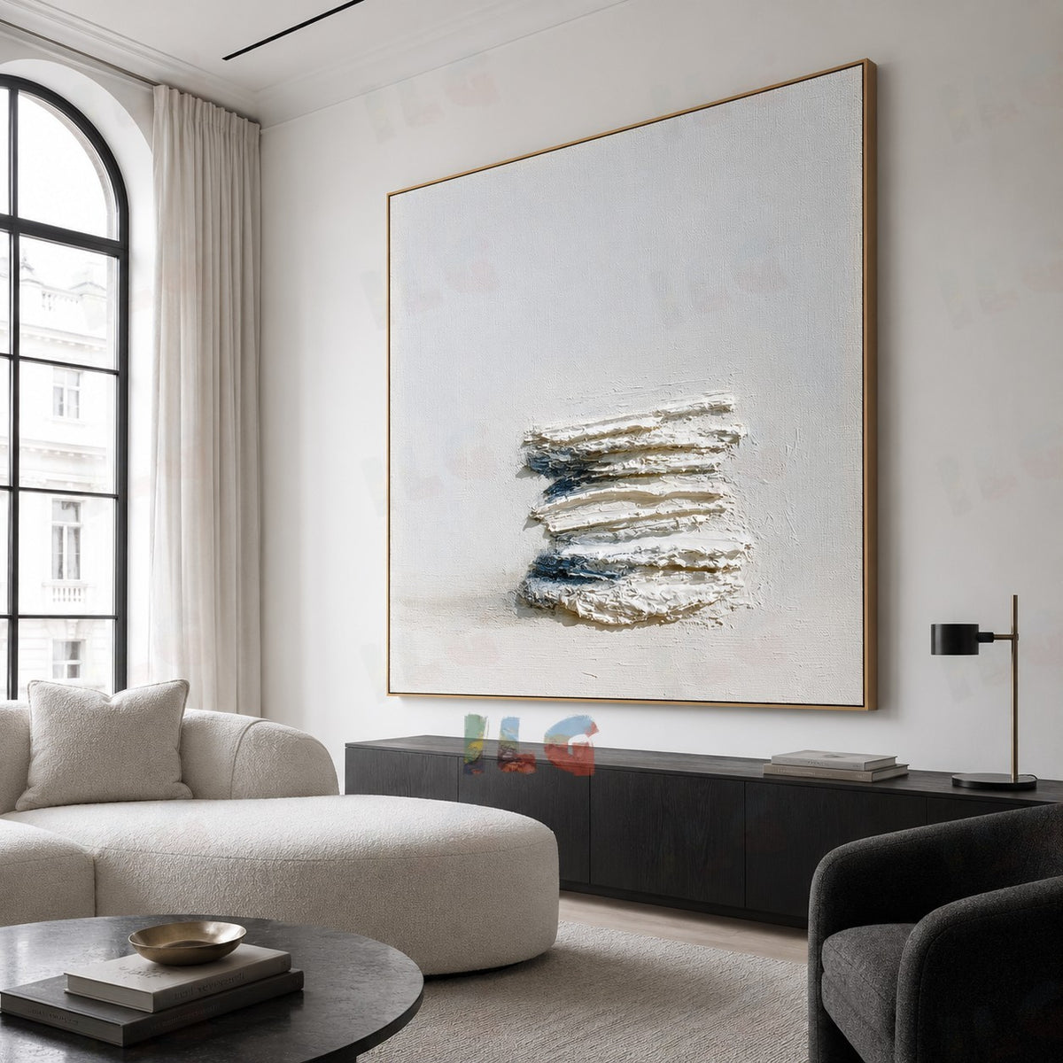 Tidal Rhythm – Modern Textured Wall Art