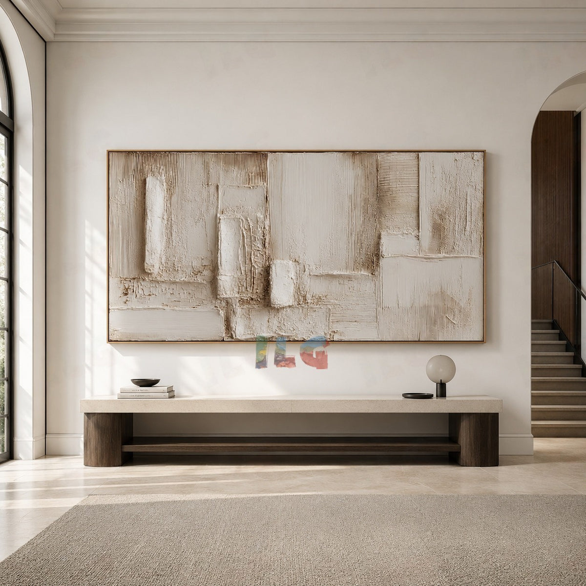 Earthbound Layers – Abstract Textured Wall Art
