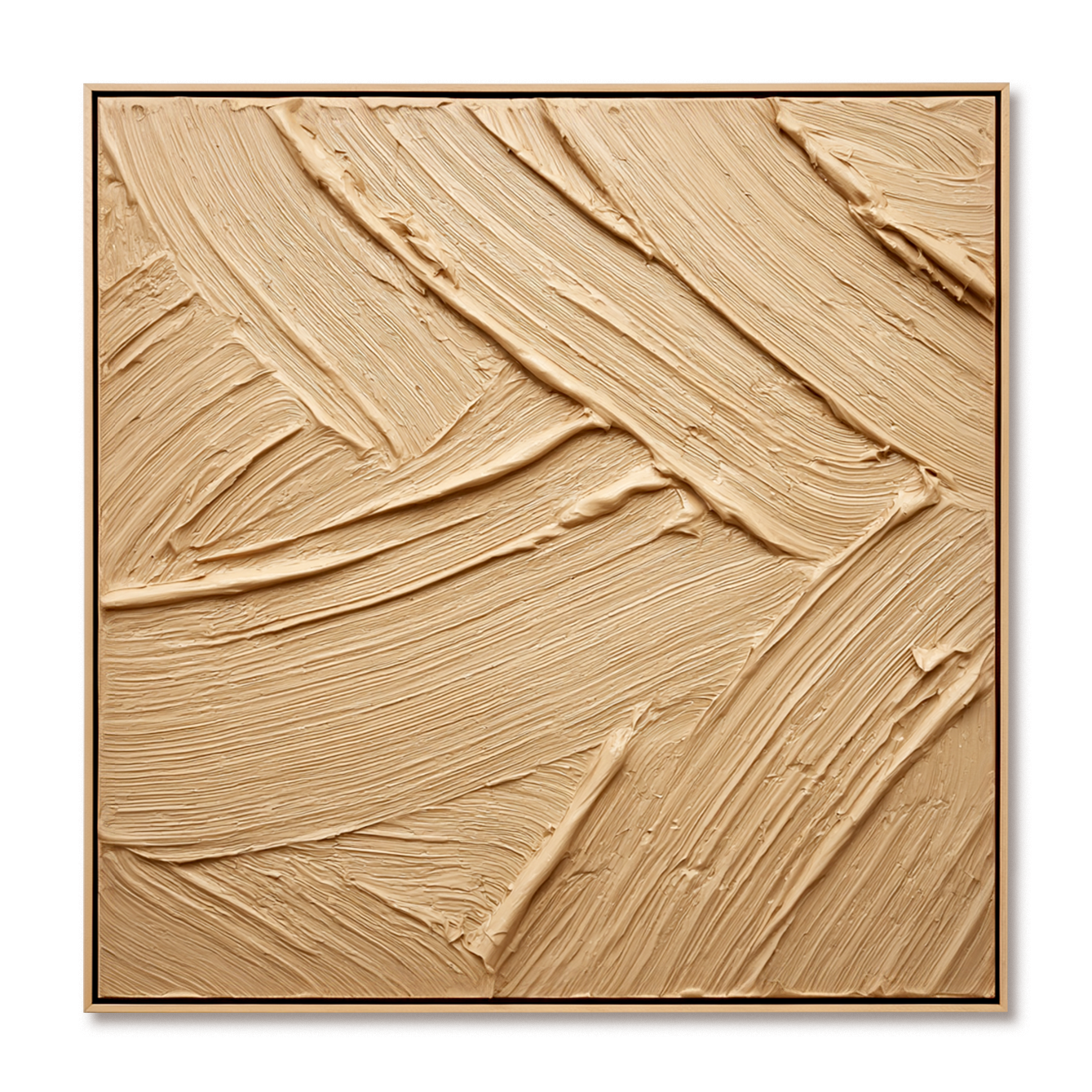 Silent Layers – Wabi-Sabi Textured Abstract Wall Art