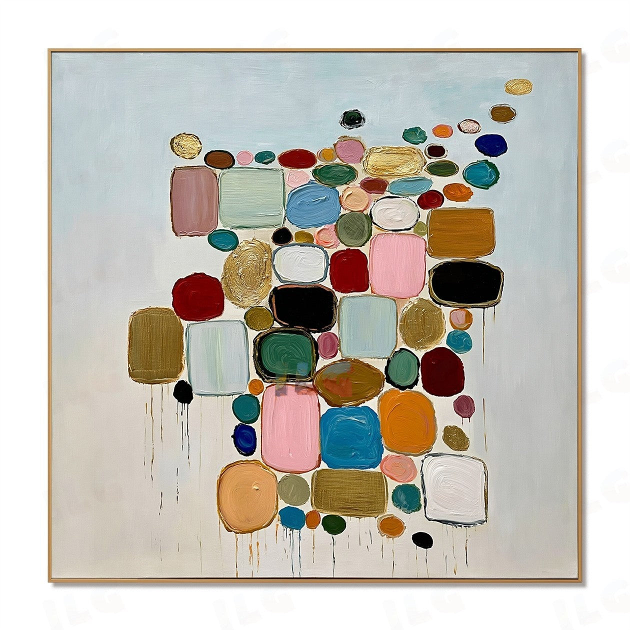 Color Drift Assembly – Abstract Wall Art