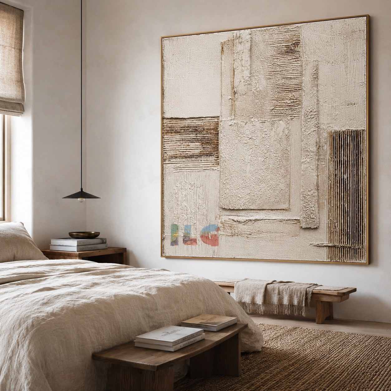 Earthen Panel Trace – Abstract Textured Wall Art