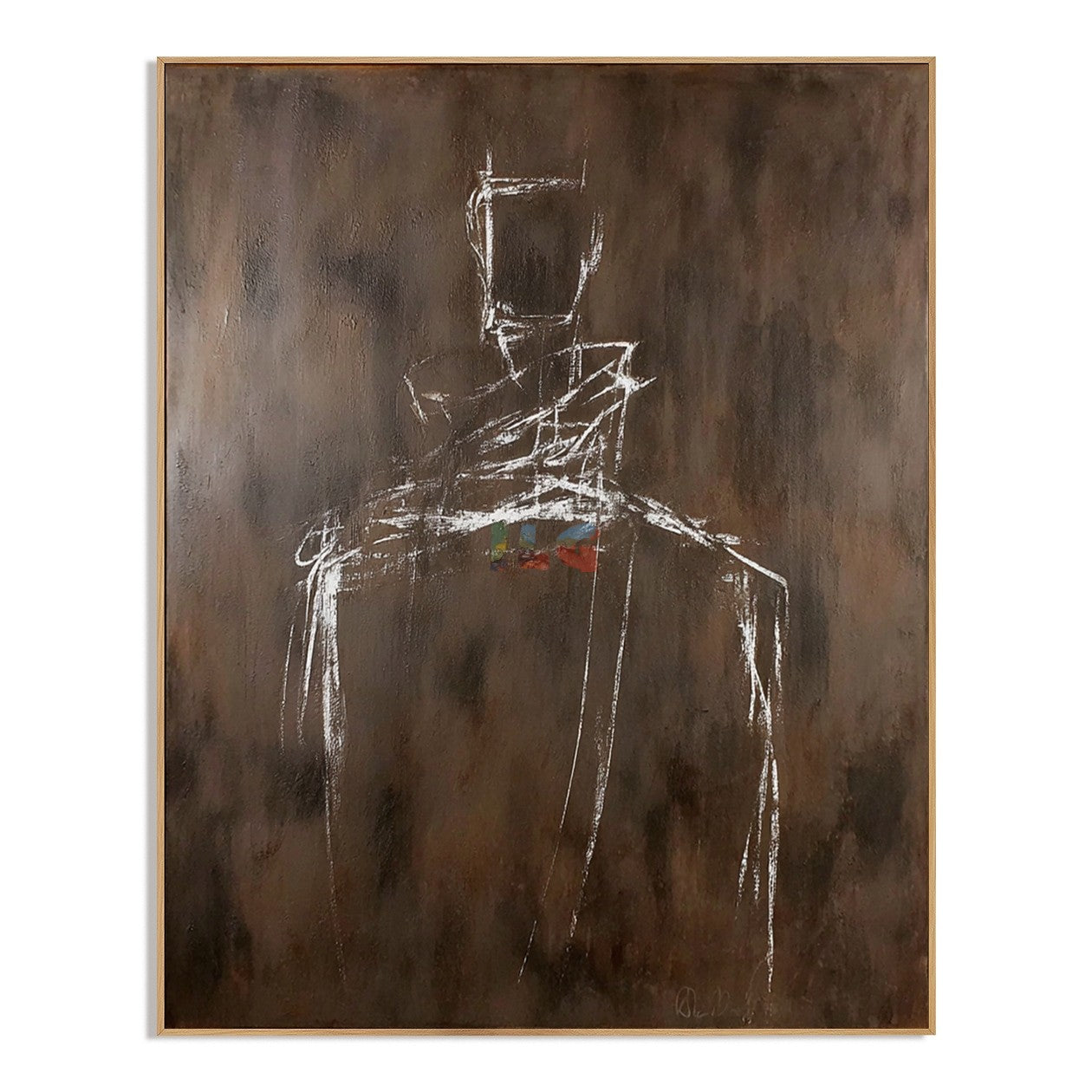 Silent Line Figure – Abstract Contemporary Wall Art