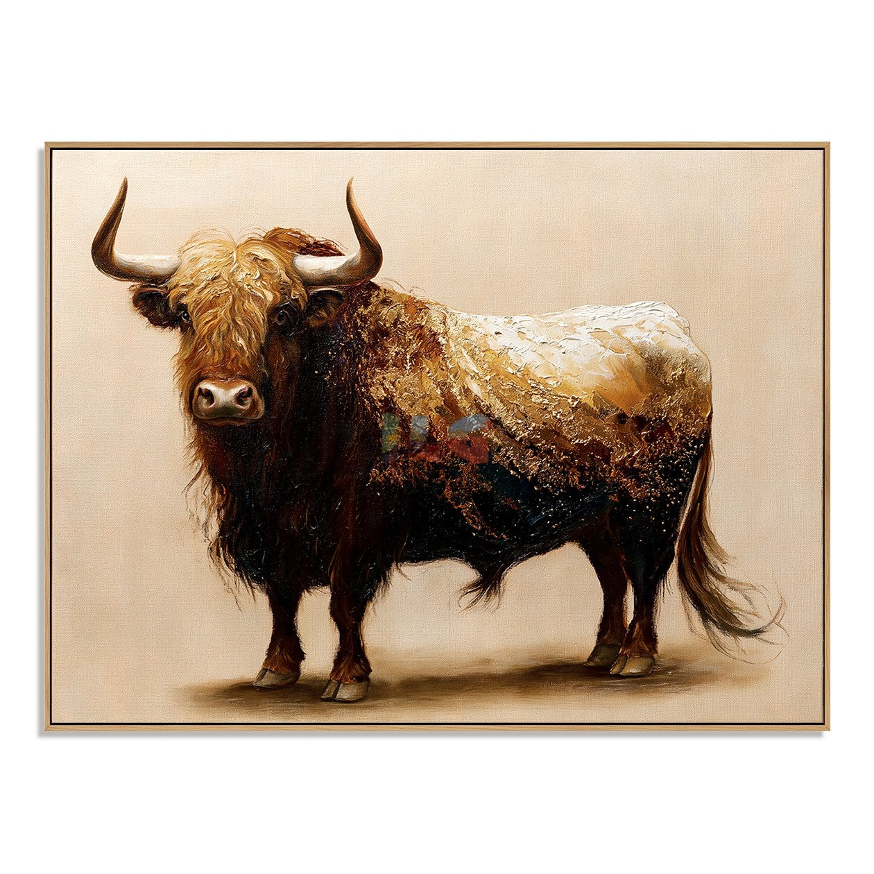 Rustic Highland Cow – Farmhouse Animal Wall Art